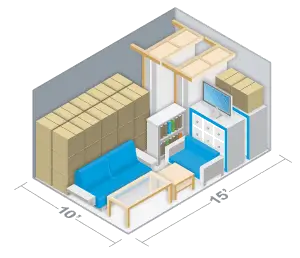 10x15 Storage Unit Shelby, NC